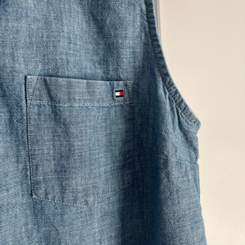 TOMMY HILFIGER | Women's Blue Sleeveless Top - Picture 4 of 10